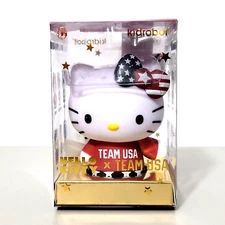 Kidrobot Hello Kitty x Team USA Vinyl Figure Sanrio Olympics Mini Series Surfing