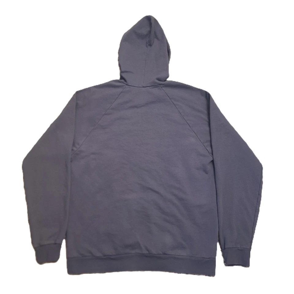 Sudadera con Capucha American Apparel California Polar 100% Algodón Talla L Gris Pizarra Foto 2 de 4