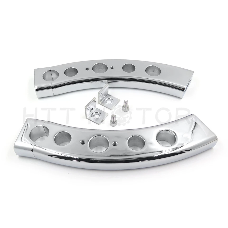 Elevador de manillar de 25 mm 1,25" retroceso para Suzuki Boulevard M109R 2006-2019 cromado Foto 2 de 4
