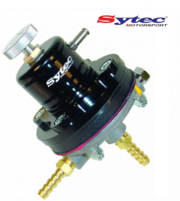 SYTEC MSV RACING EINSTELLBARER KRAFTSTOFFDRUCKREGLER 2-6 BAR (SCHWARZ)
