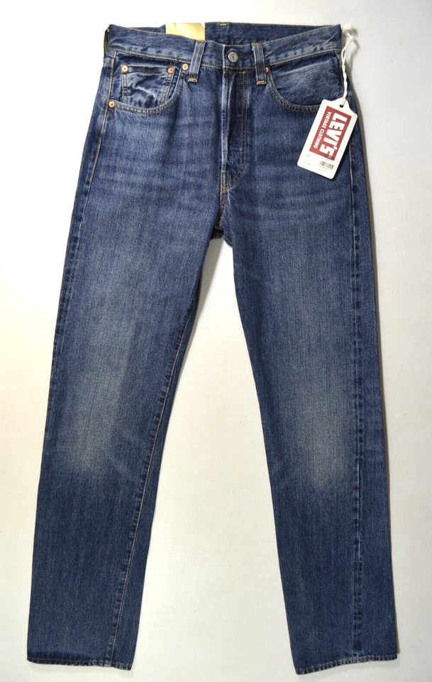 Jean Levi's Vintage Clothing 1954 501 Selvedge Big E - Taille W30L34, Neuf Jamais Porté