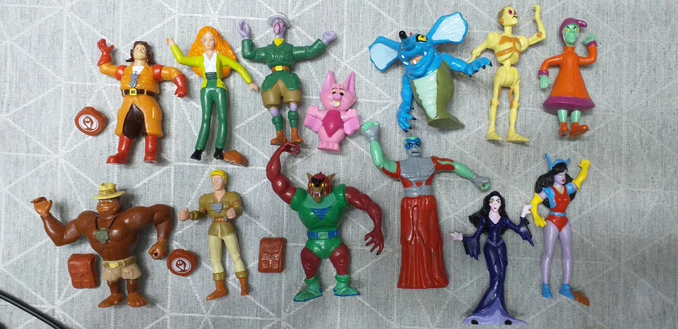GHOSTBUSTERS filmation série complète 13 figurines yolanda CAZAFANTASMAS - Photo 4/4