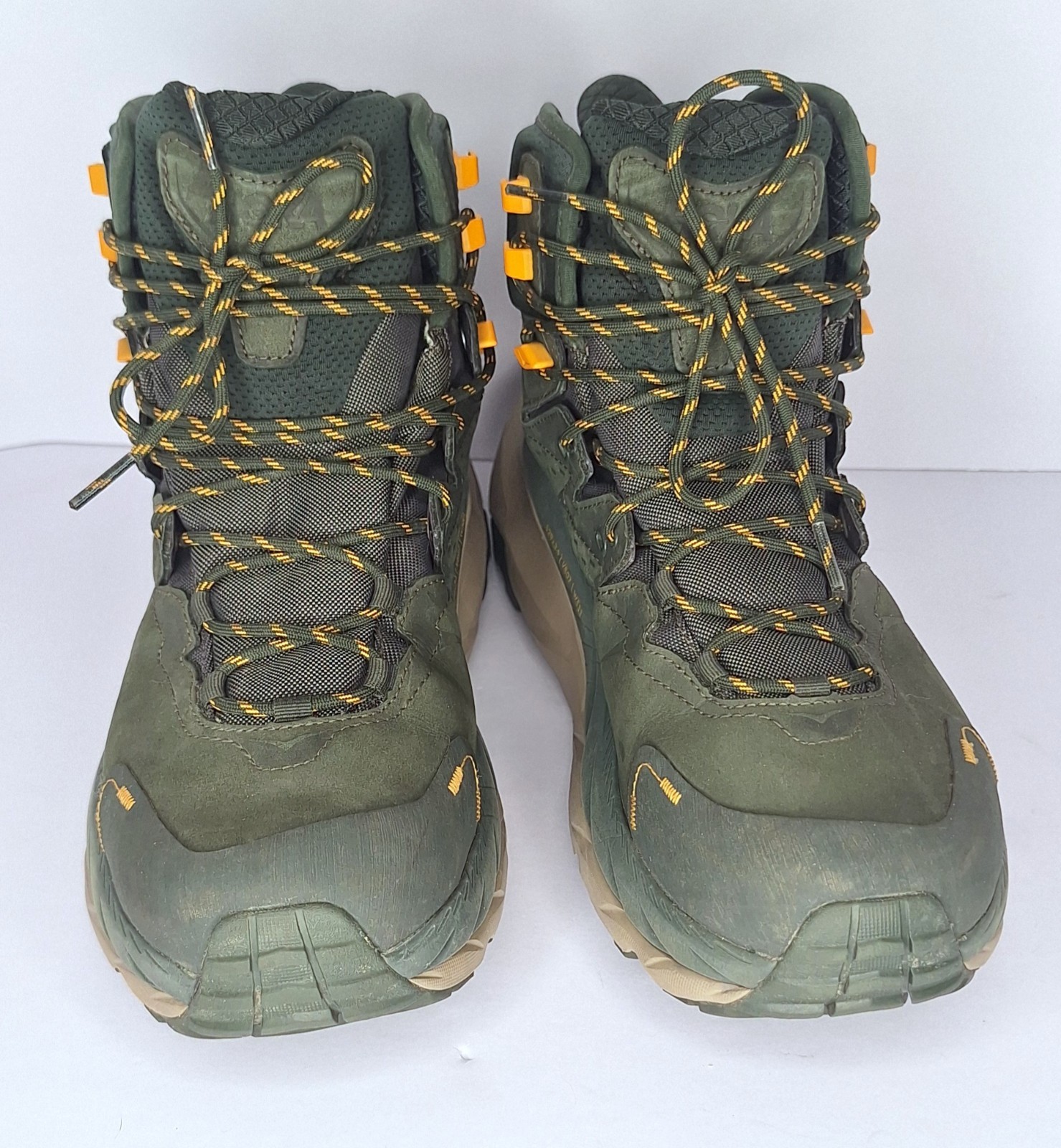 Hoka One One Kaha GTX Hiking Shoes Ankle High Green Men's 11 D thumbnail 7