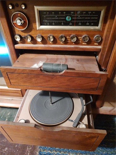 Mid Century Stereo Curtis Mathis Console tv radio | eBay
