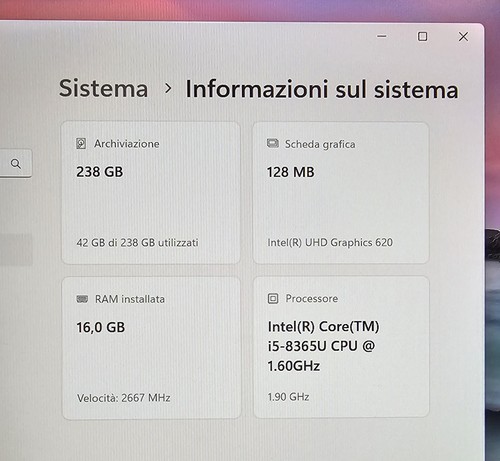 🔴Lenovo Thinkpad X390 16/256 FHD Core i5 8365U Suite Office GRADO A 🔴 - Afbeelding 17 van 17