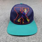 Vintage X Men Hat Cap Snap Back Cyclops Wolverine Marvel Comics Blockhead 90s