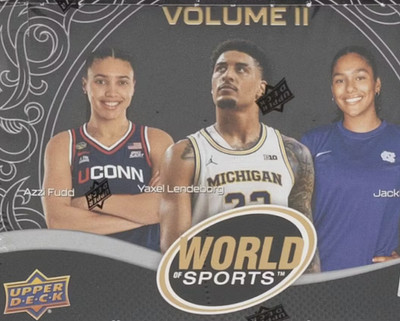 2025 Upper Deck World of Sports Vol 2 Single Cards #1-200  *You Pick From List*