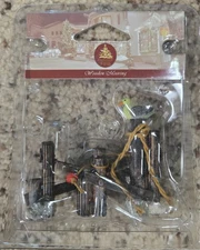 LEMAX Enchanted Forest Figurines - "Wooden Mooring" #14650