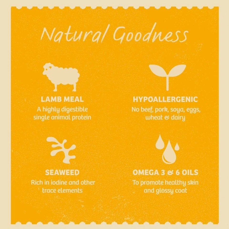 James Wellbeloved Megapack Adult Hund Lamm mit Reis in Soße (40 x 150g) - Bild 4 von 4