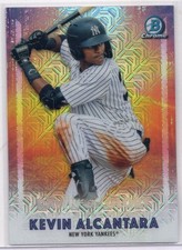 Kevin Alcantara 2021 Bowman Chrome Baseball Dawn Of Glory Mojo Refractor