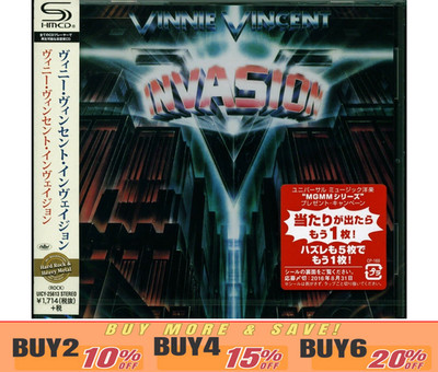 Vinnie Vincent Invasion SHM From Japan CD 10tracks Music