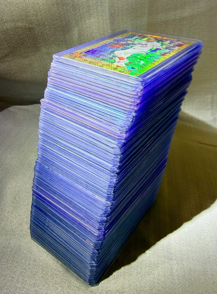 (90) LOT 2025 Topps Chrome LOGOFRACTOR Color + Base + Insert - GOLD Green Blue - Image 3 of 4