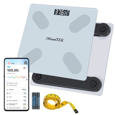 iMounTEK Digital Body Weight Scale Body Fat Accuracy Analyzer Smart Scale 397LBS