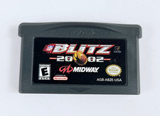 NFL Blitz 2002 Nintendo Gameboy Advance Game Tested Working Authentic