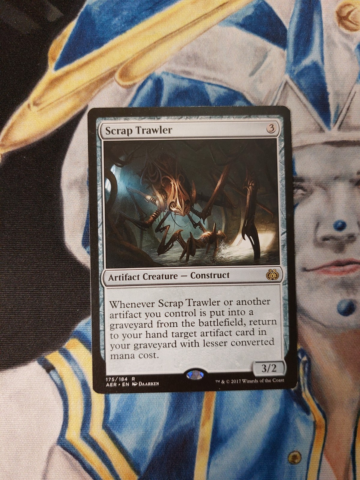 Scrap Trawler MTG Aether Revolt Rare Artifact Creature LP x1