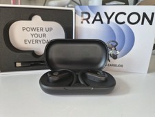 Raycon Open Earbuds Bluetooth Ear-hook In-Ear Built-In Mic Case Black