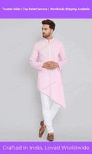 Mens Kurta Wear Mens Cotton Line Pathani Kurta Designer Kurta Cotton