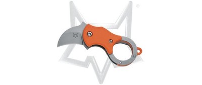Fox Knives Mini-Ka Liner Lock FX-535O Orange FRN Pocket Knife Stainless FX-535 O
