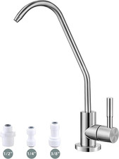 Drinking Water Faucet,Easy to Install Lead-Free Sink RO Faucet,Water Filter Fauc