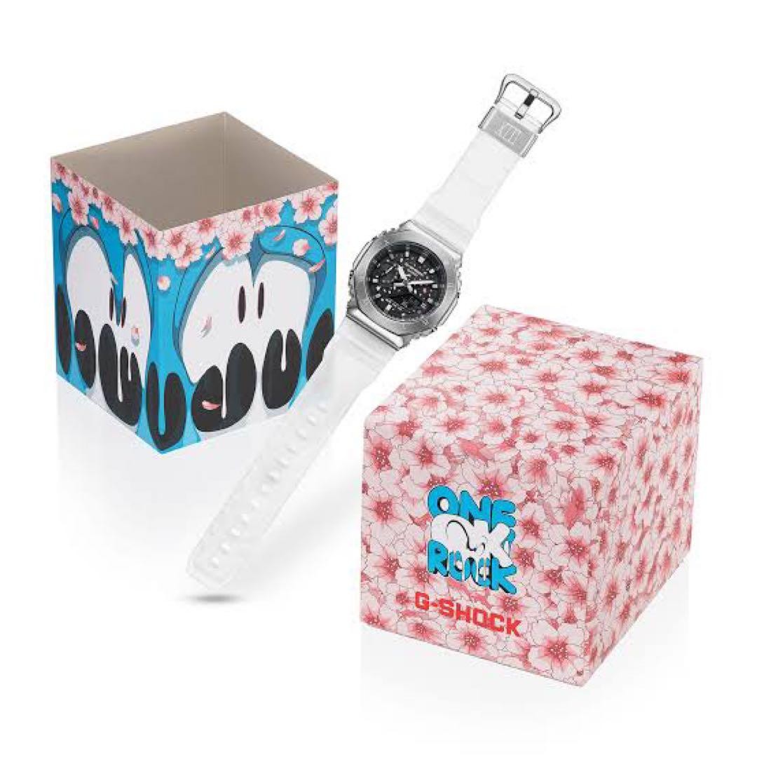 Casio G-Shock x ONE OK ROCK GM-2100TTTR-8AJR Silver/White