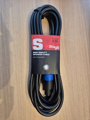 Stagg SSP6SS25 High Quality Speaker cable Lautsprecherkabel 6m