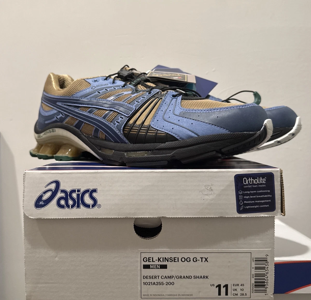 Affix Works x ASICS Gel Kinsei OG Gore-Tex Desert Grand Shark for