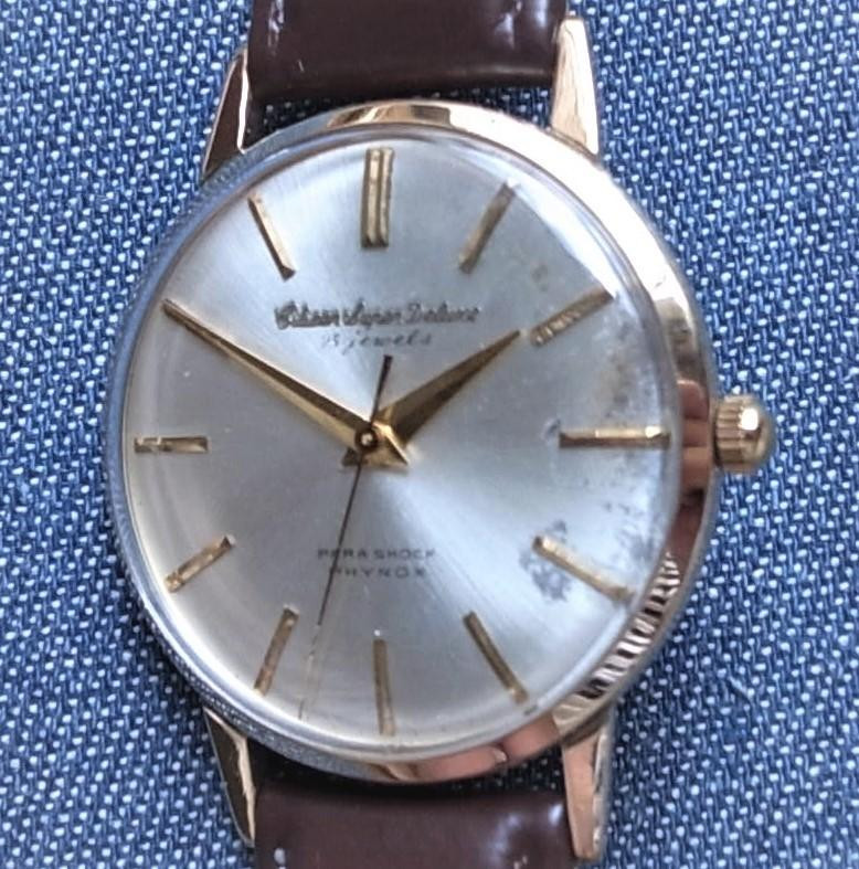 時計 IMPERIAUDE AUTOMATIC VINTAGE MENS WATCH Citizen Super Deluxe 1507091 Vintage Overhaul 14K Manual
