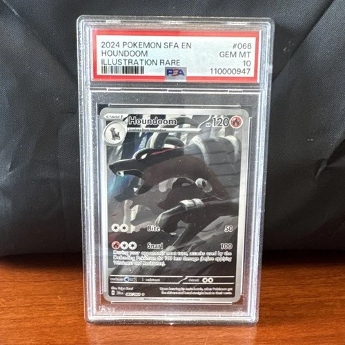 2024 Pokemon SFA English Illustration Rare Houndoom #66 PSA 10 Gem Mint