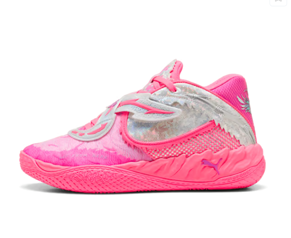 PUMA x LaMelo Ball MB 05 World Tour Pure Magenta Little Kid PS - 312400 01