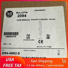 New Allen-Bradley 2094-AM02-S Servo Drive Axis Module  Fast Delivery US Free Tax
