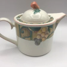 Vintage Mikasa Orchard Odyssey Teapot In New Never Used Conditions 