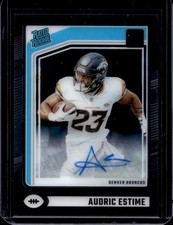 2024 Donruss Clearly Audric Estime #93 Purple /75