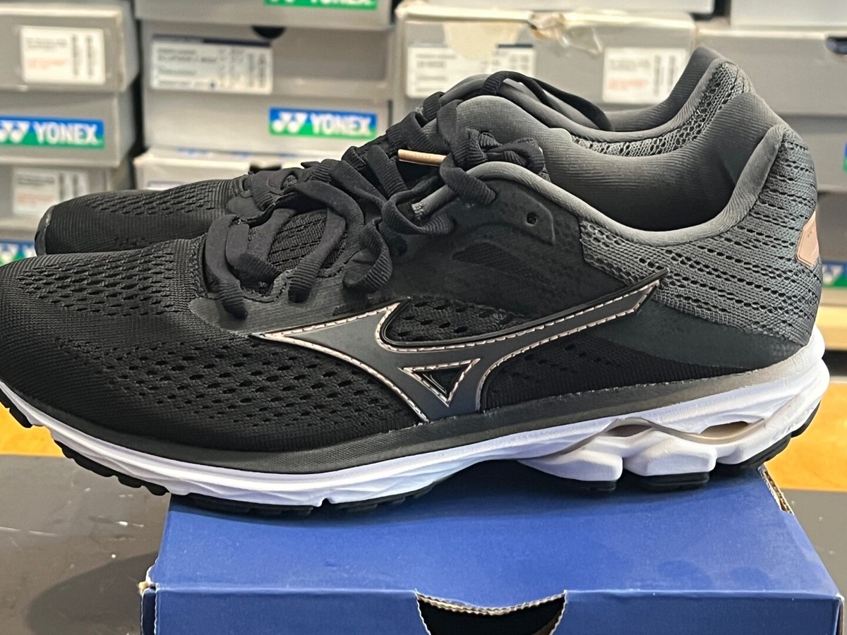 Mizuno WAVE Rider 23 Women's Running Shoes Sport Black [US:8