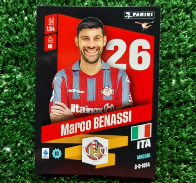 PANINI 2022/23 CREMONESE BENASSI M5 2023 FOOTBALLERS UPDATE FIGURE  