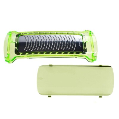 Genius Nicer Dicer Plus Reibeinsätze 2tlg. Set grob u. fein mit Abdeckung