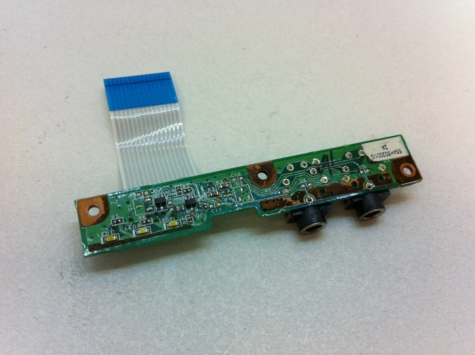 Placa de puerto de E/S de audio Compaq Presario serie CQ50 con cable - OEM - 554H502001G 167 Foto 2 de 2