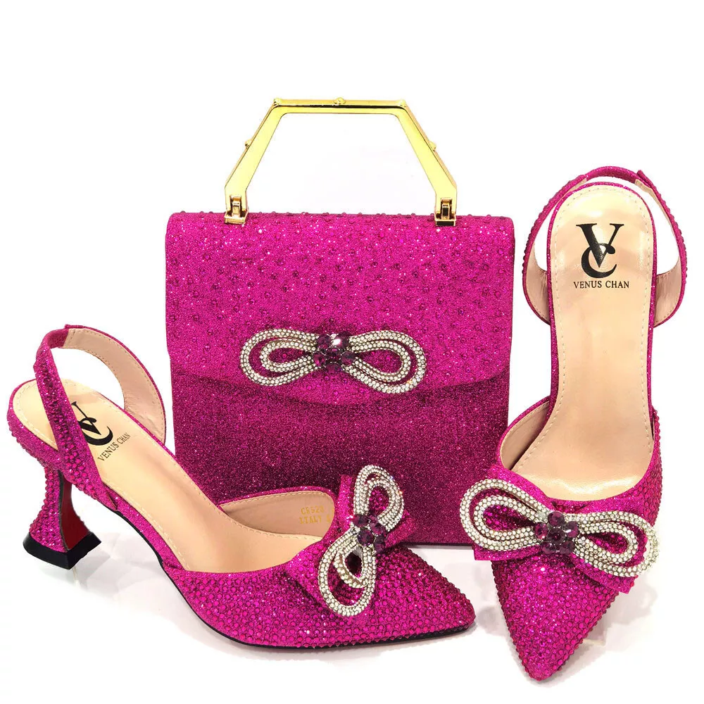 Italian Matching Shoes and Bag Set