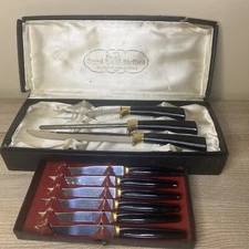 SHEFFIELD HULL OF MERIDEN STAINLESS STEEL CUTLERY SET