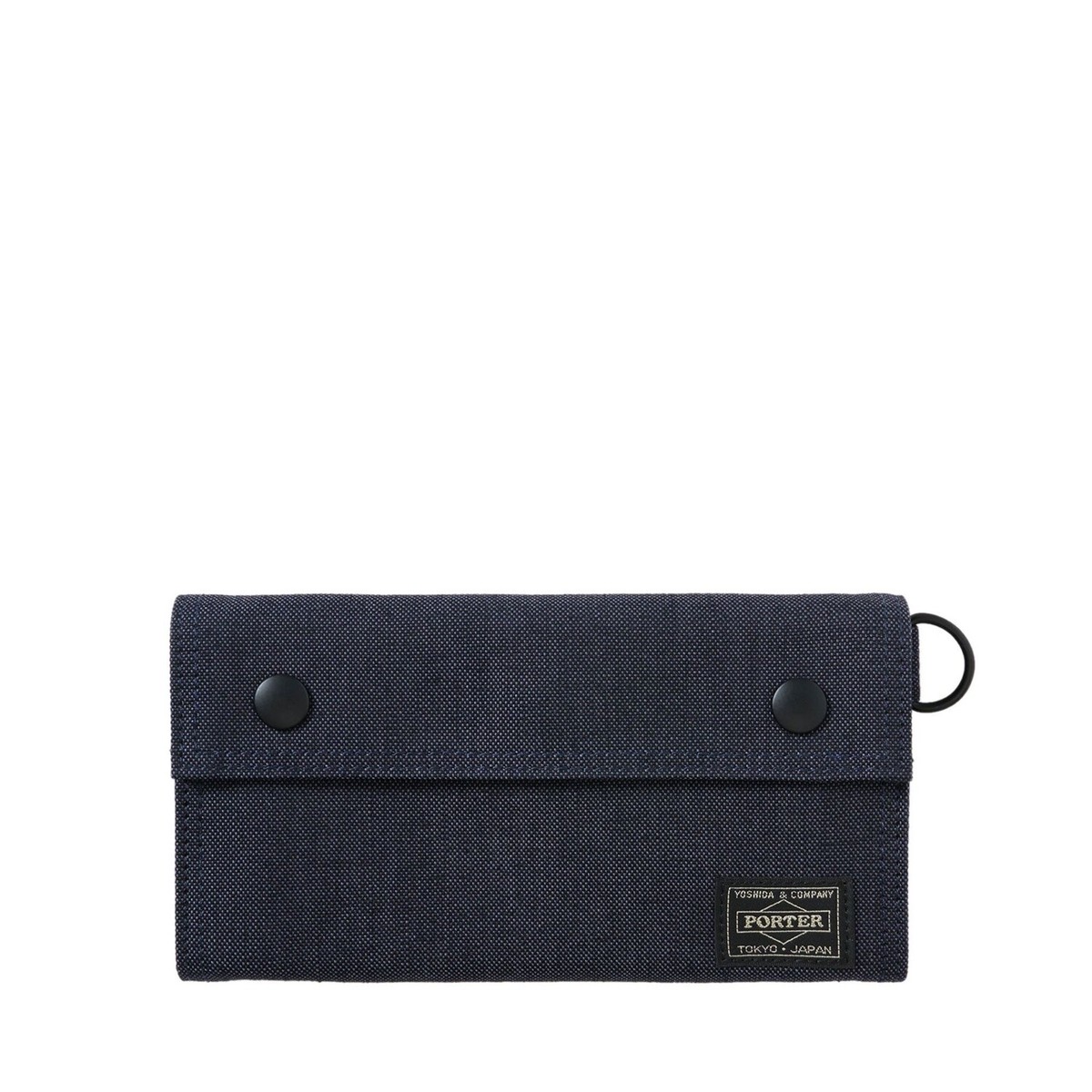 Yoshida Kaban PORTER SMOKY LONG WALLET 592-26371 Navy | eBay