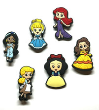 Disney Princess Inspired shoe charms Set of 6 Set B
