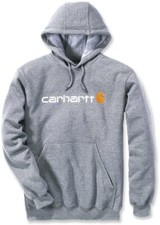 Felpa Uomo Carhartt - 100074 colore HEATHER GREY 034