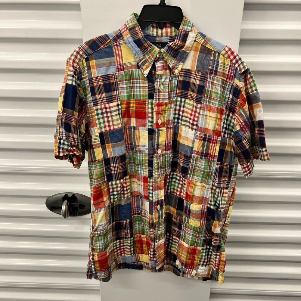 Brooks brothers deals patchwork cardigan
