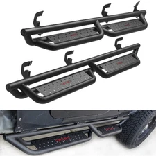 Running Boards for 2007-2018 Silverado Sierra 1500 Crew Cab Side Steps Rail Bars