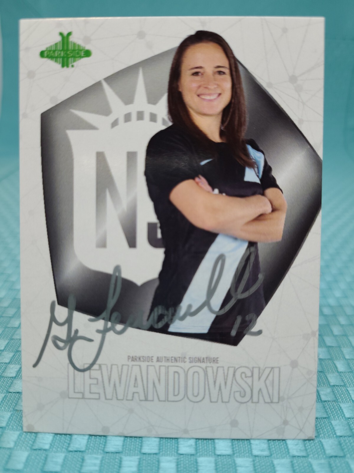 2022 Parkside NWSL Gina Lewandowski Signature Series Auto NJ/NJ Gotham