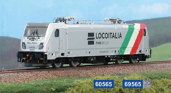 Acme 60565 HO 1:87 Elektrolokomotive Analog DC Mit Licht Silber Tricolore-image