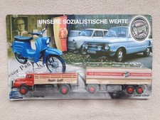 Wörlein, IFA LKW Anhänger Getränke-Zug, VEB Getränkekombinat Paradies Quell 1:87