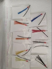 Red Prewired Distributor Your Choice of Wire Color With Black Boot Material