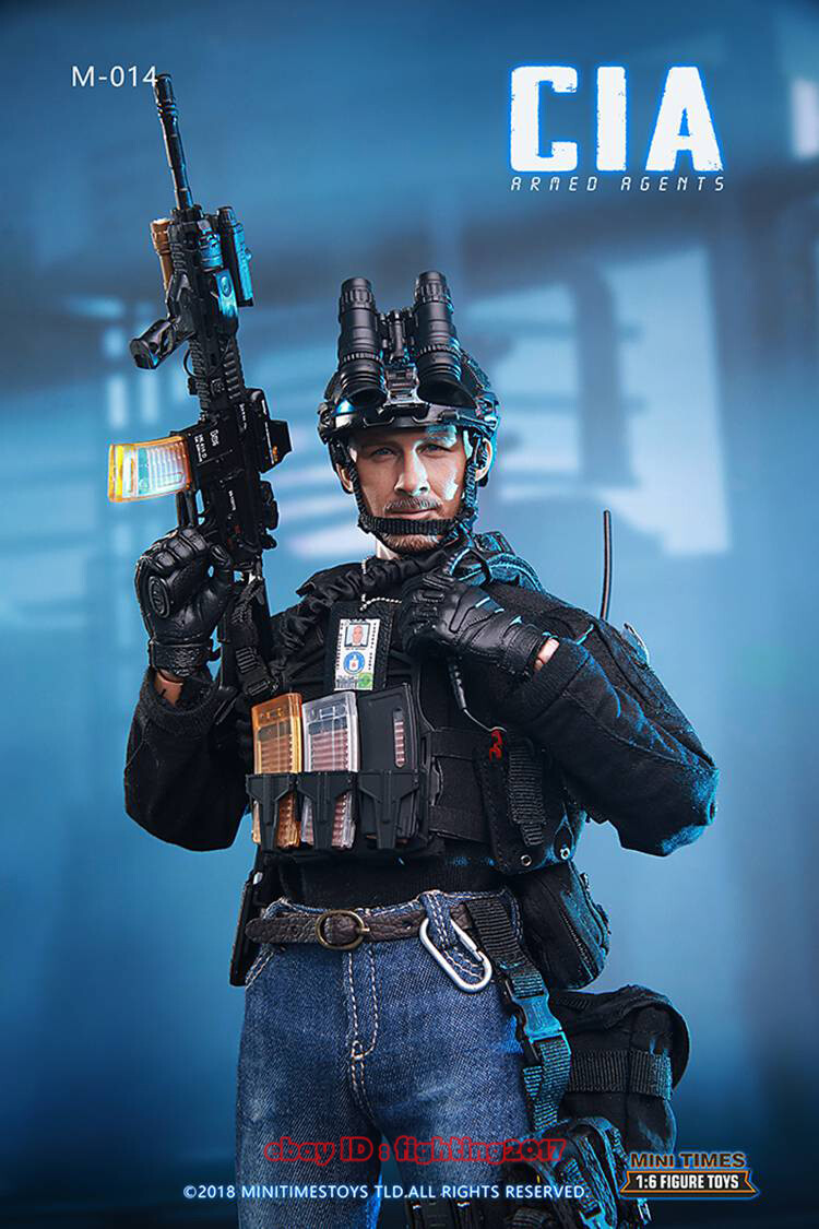 Minitimes toys M014B 1/6 CIA Agent Clothes Weapon Set No Body Head