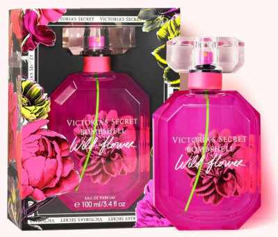 VICTORIAS SECRET BOMBSHELL WILD FLOWER PERFUME EDP 3.4 oz