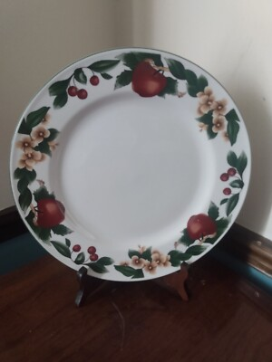 #ad #ad The Cades Cove Collection By Citation Apples Dinner Plate Dish 10.5quot; FREE SHIP $21.75